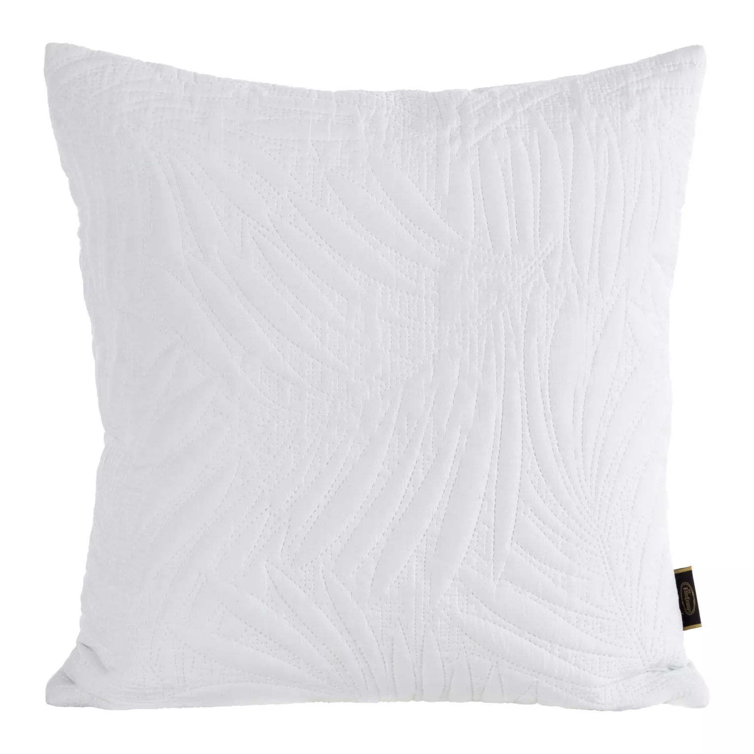 Poszewka na poduszkę 45x45 cm biała pikowana metodą hot press STONE Eurofirany Premium