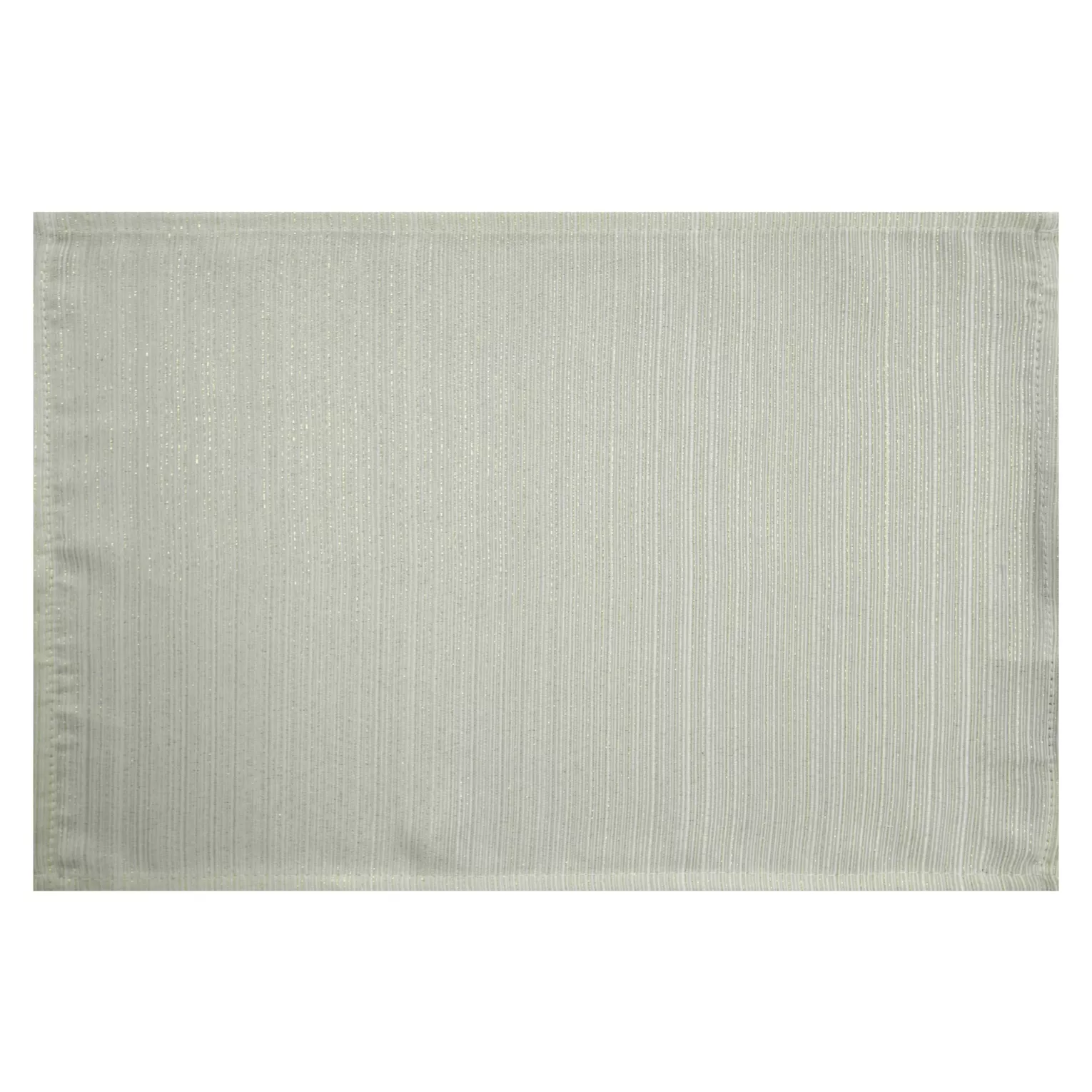 Komplet 4 szt. serwetek beżowych 30x40 cm przetykane błyszczącą nicią - GLAMO