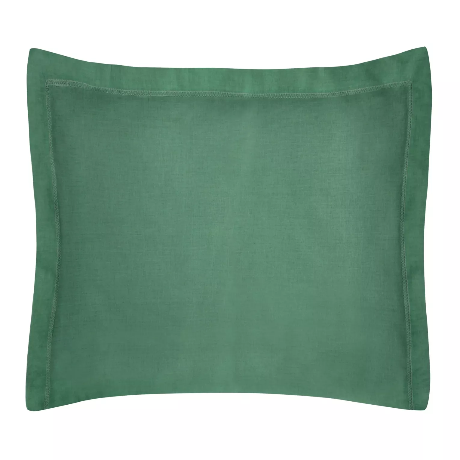 Poszewka na poduszkę 70x80 cm bawełniana butelkowa zieleń z satynowym połyskiem NOVA COLOUR