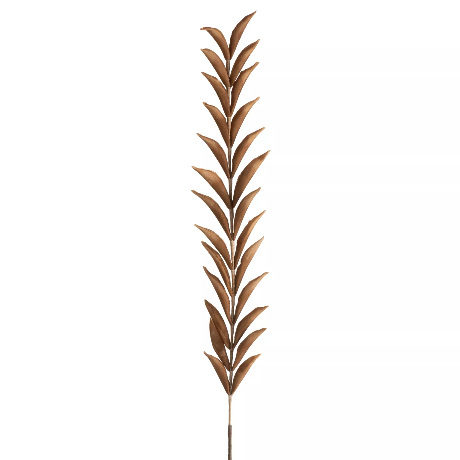 Kwiat sztuczny brązowy z plastycznej pianki foamiran 94 cm