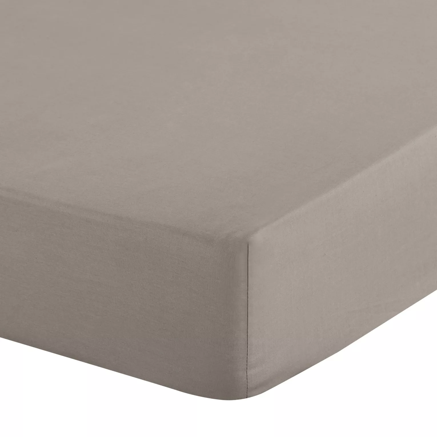 Prześcieradło z gumką 100x200 cm z mikrowłókna kolor jasnoszary 90 g/m2 SOFT Design 91