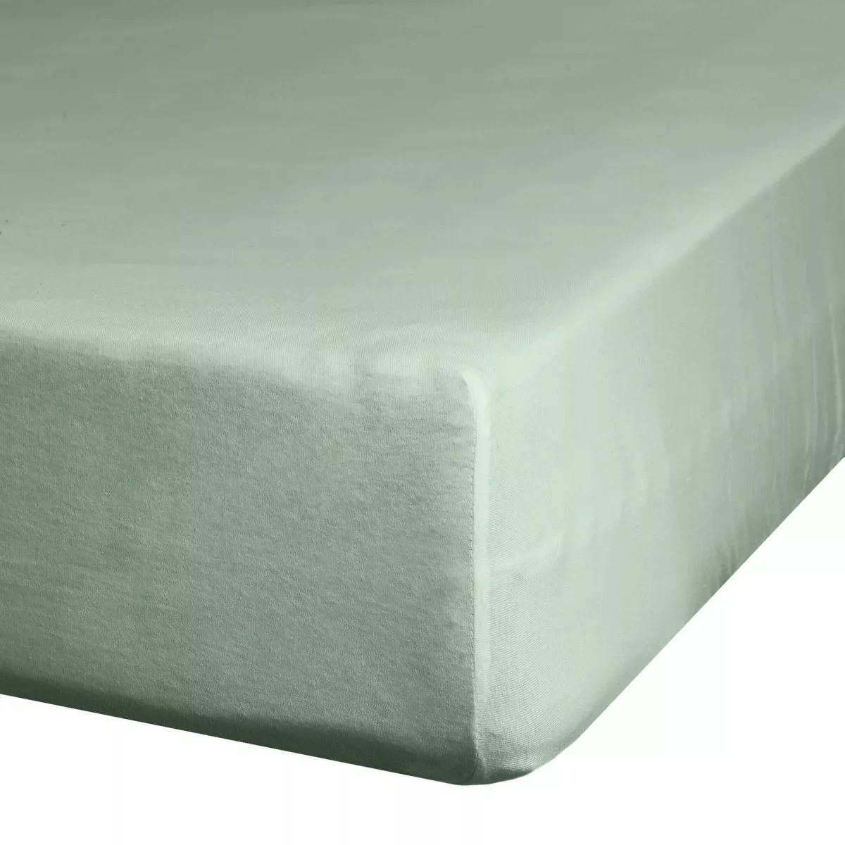 Prześcieradło jersey z gumką 120x200 cm z bawełny kolor miętowy 190 g/m2 Eurofirany Premium