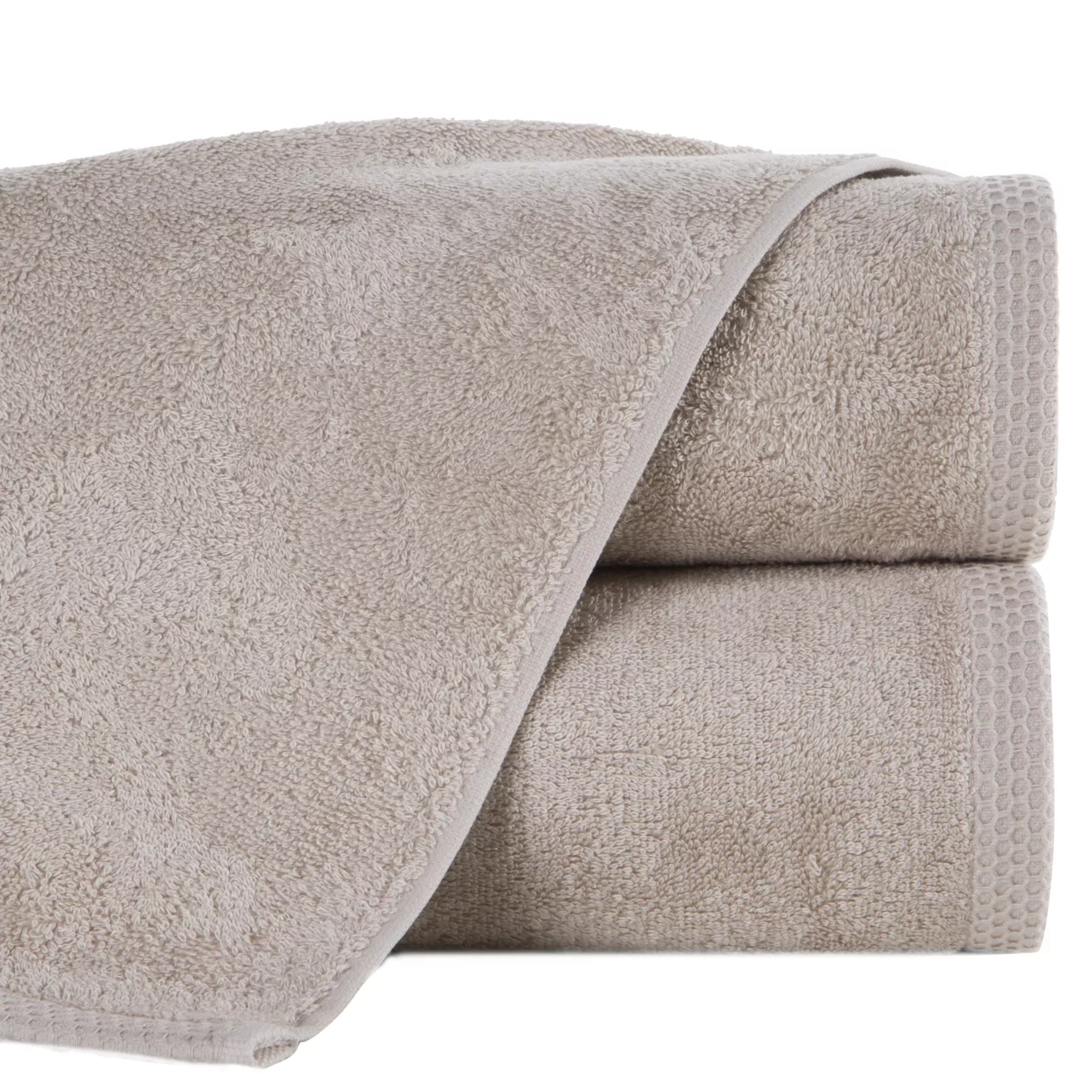 Ręcznik kąpielowy 50X90 cm bawełniany kolor beżowy 500 g/m2 HARMONY