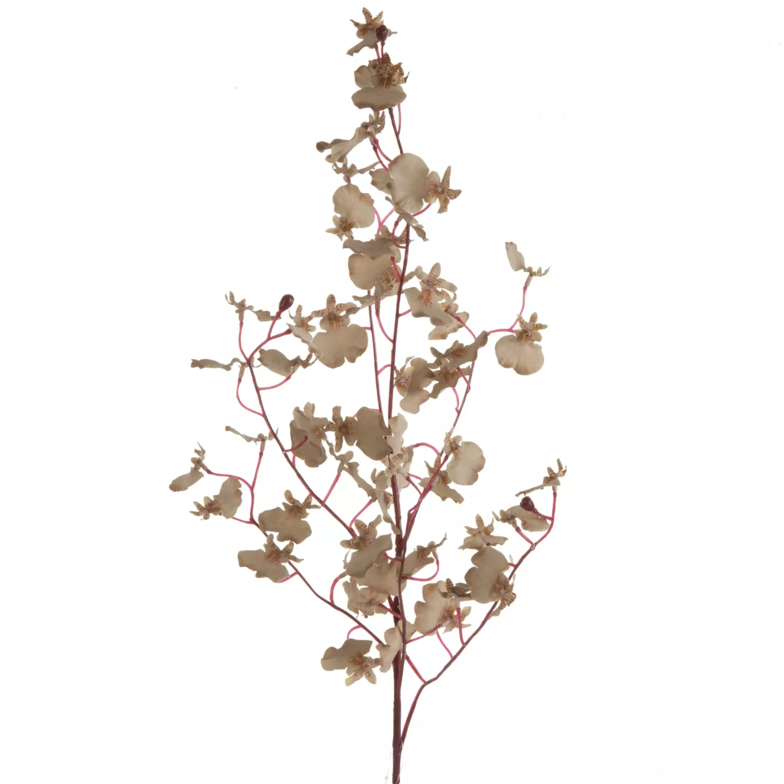 Kwiat sztuczny jasnobrązowy 80 cm