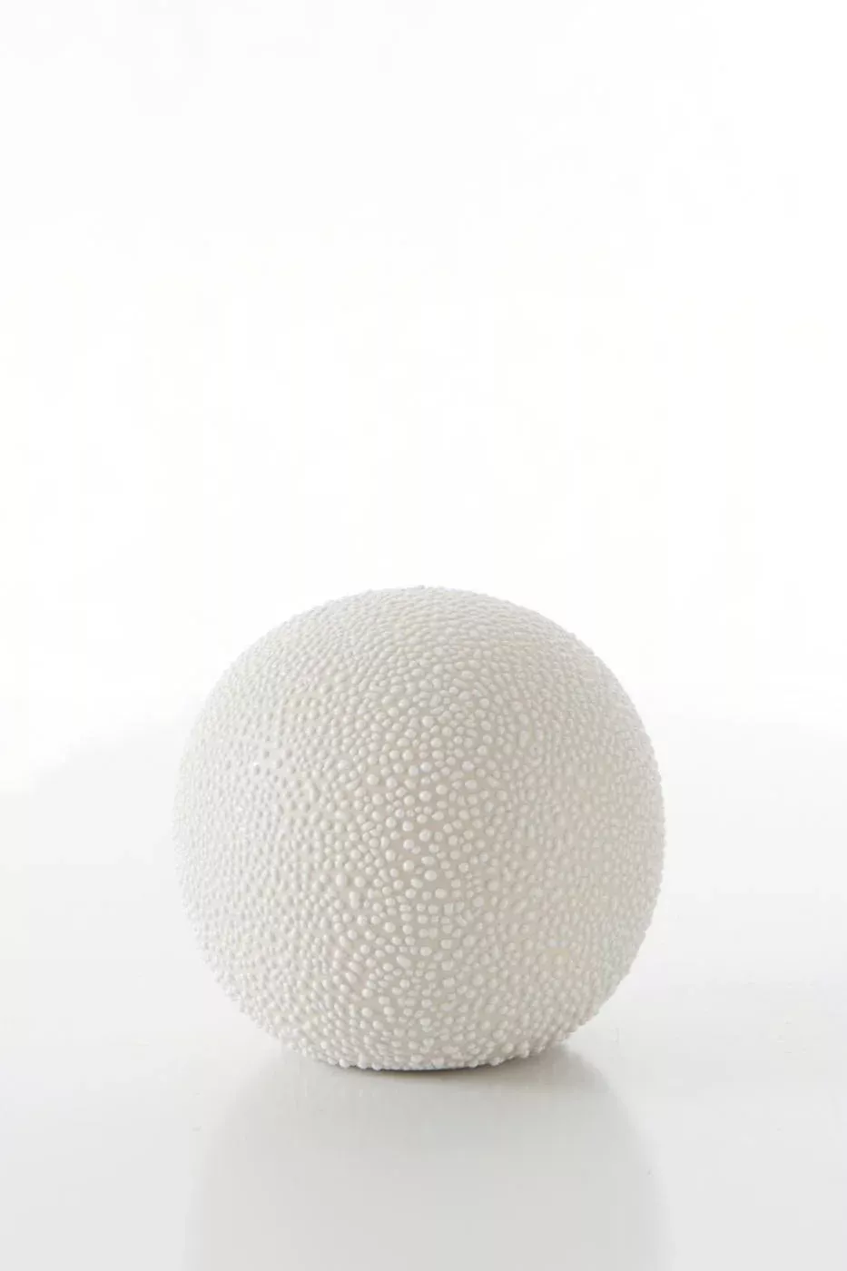 Kula ceramiczna kremowa z efektem rosy średnica 8x7 cm RISO
