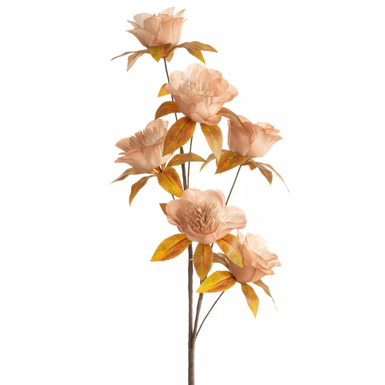 Kwiat sztuczny różowo, jasonpomarańczowy 84 cm