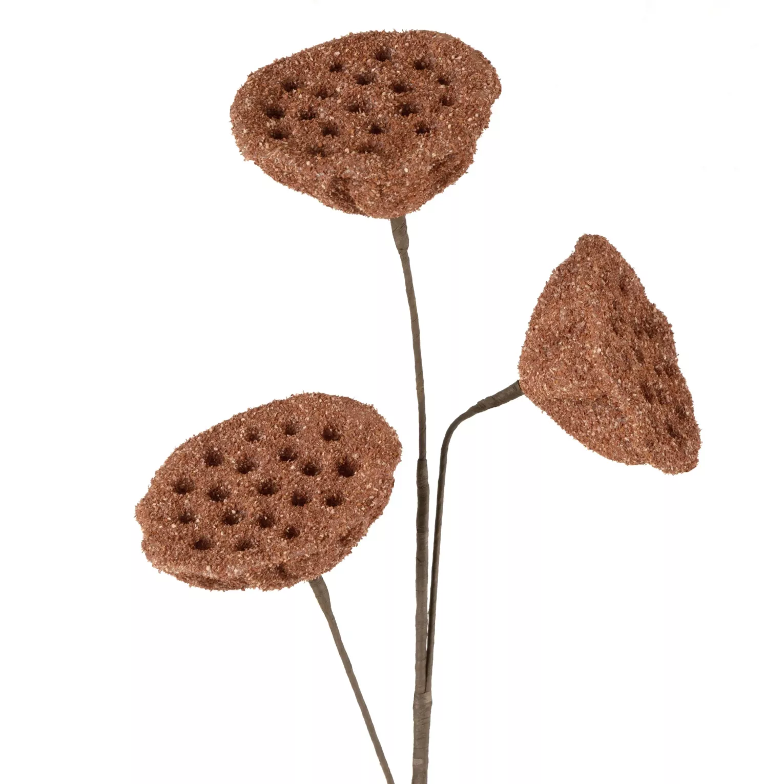 Kwiat sztuczny ceglasty 63 cm