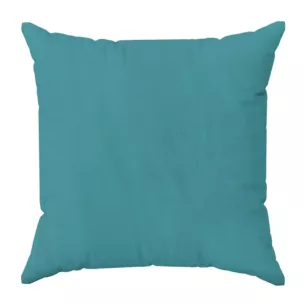 Poszewka szyta ENYA turkusowa z miękkiej półmatowej tkaniny welwetowej