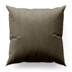 Poszewka szyta SAFARI jasnobrązowa z miękkiej welwetowej tkaniny z połyskiem