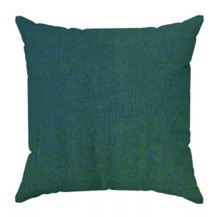 Poszewka szyta butelkowo zielona miękka, szenilowa tkanina o wyraźnym splocie i delikatnym połysku, mieniąca się w dwóch odcieniach