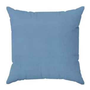 Poszewka szyta DORA - HIT ciemnoniebieska z miękkiej tkaniny o welurowej strukturze