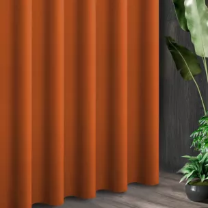 Tkanina zasłonowa ADORE gładka i miękka w dotyku o welurowej strukturze