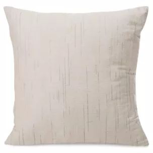 Poszewka na poduszkę 40x40 cm welwetowa kolor kremowy z efektem cieniowania MARSALA