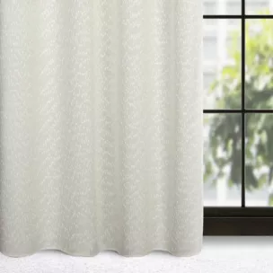 Zasłona kremowa w stylu eko 140x260 cm przelotka - SAND