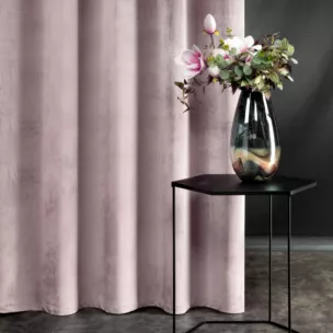 Zasłona SAMANTA z miękkiego i błyszczącego welwetu