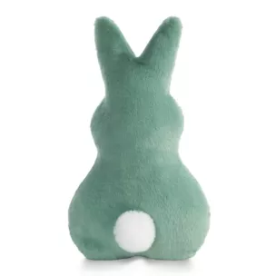 Wielkanocna poduszka w kształcie zajączka 21x41 cm szałwiowa WIOSNA 130