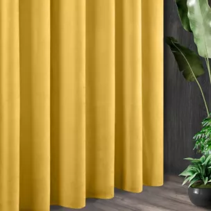 Tkanina zasłonowa, miękki i delikatny welwet z delikatnym połyskiem