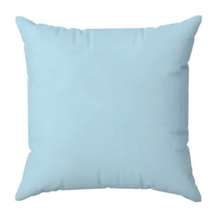 Poszewka na poduszkę 40x40 cm z satyny bawełnianej błękitna NOVA