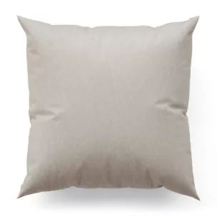 Poszewka szyta kremowa z tkaniny o naturalnym splocie i efektem melanżu, z dodatkiem nici metalicznej Italissima Eva Minge