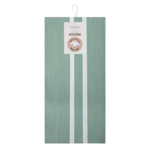 Ściereczka kuchenna 50x70 cm bawełniana kolor zielony 200 g/m2 OLIVIA