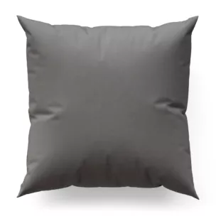 Poszewka szyta szara z tkaniny typu Blackout zaciemniającej w 100%