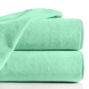 Ręcznik szybkoschnący 70x140 cm z mikrofibry kolor jasnoturkusowy sportowy 380g/m2 AMY