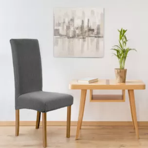 DESIGN 91 Pokrowiec na krzesło welwetowy nie wchłaniający wilgoci