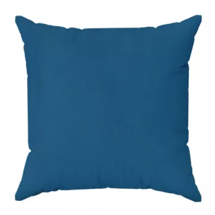 Poszewka szyta ENYA granatowa z miękkiej półmatowej tkaniny welwetowej
