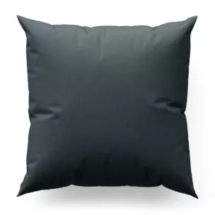 Poszewka szyta grafitowa z miękkiej tkaniny z efektem melanżu