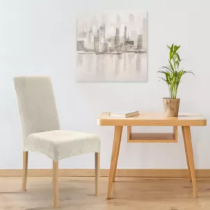 DESIGN 91 Pokrowiec na krzesło welwetowy nie wchłaniający wilgoci