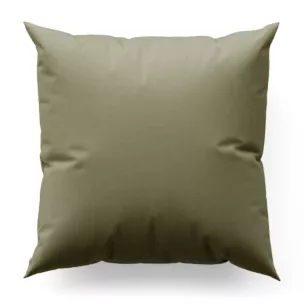 Poszewka szyta beżowa z gładkiej zaciemniającej tkaniny typu dimout