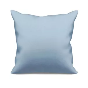 Poszewka szyta ADESSA niebieska z miękkiej tkaniny o welurowej strukturze