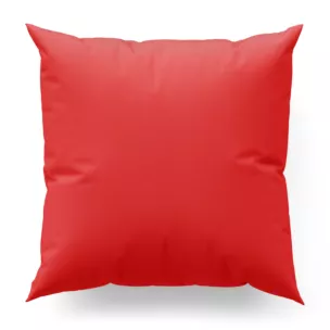 Poszewka szyta jasnoczerwona z tkaniny trudnopalnej, zaciemniającej, typu blackout
