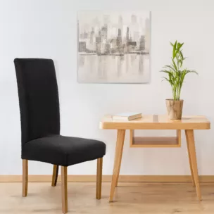 DESIGN 91 Pokrowiec na krzesło welwetowy nie wchłaniający wilgoci