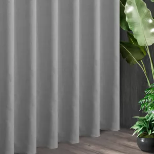 Tkanina zasłonowa o grubszym widocznym splocie