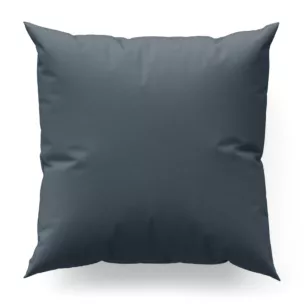 Poszewka szyta stalowa z gładkiej tkaniny typu blackout