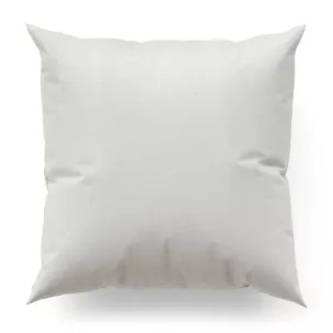 Poszewka szyta naturalna z tkaniny o szenilowej strukturze