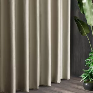 Tkanina zasłonowa SIBEL  miękki i delikatny welwet z delikatnym połyskiem