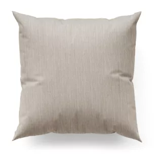 Poszewka na wymiar beżowa z tkaniny o wyraźnym splocie z efektem melanżu