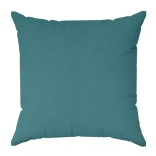 Poszewka szyta DORA - HIT ciemnoturkusowa z miękkiej tkaniny o welurowej strukturze