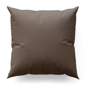 Poszewka szyta jasnobrązowa z tkaniny typu Blackout zaciemniającej w 100%