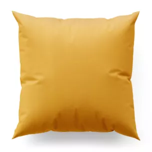 Poszewka szyta złota z gładkiej tkaniny z delikatnym połyskiem