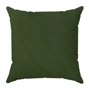 Poszewka szyta DORA - HIT zielona z miękkiej tkaniny o welurowej strukturze
