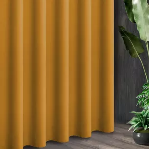 Tkanina zasłonowa ADORE gładka i miękka w dotyku o welurowej strukturze