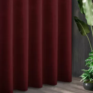 Tkanina zasłonowa ADORE gładka i miękka w dotyku o welurowej strukturze