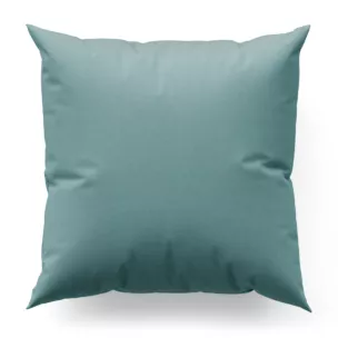 Poszewka szyta ciemnoniebieska z miękkiej tkaniny o welurowej strukturze