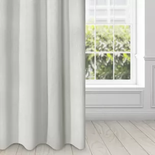 Zasłona szara zaciemniająca z efektem melanżu 135x250 cm przelotka ROSSIE