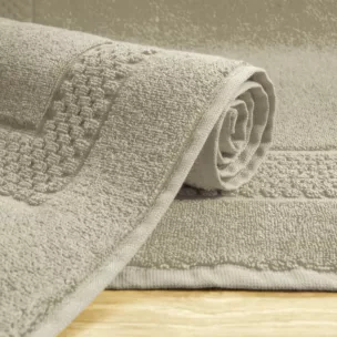 Dywanik łazienkowy CALEB z bawełny frotte, dobrze chłonący wodę