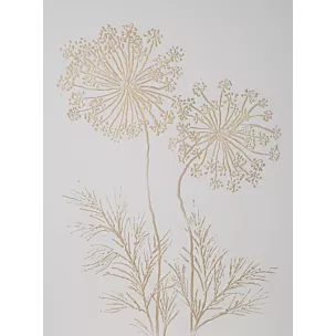 Obraz ręcznie malowany na płótnie złote zioła