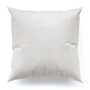 Poszewka szyta ITALIA kremowa z tkaniny welwetowej o delikatnym połysku